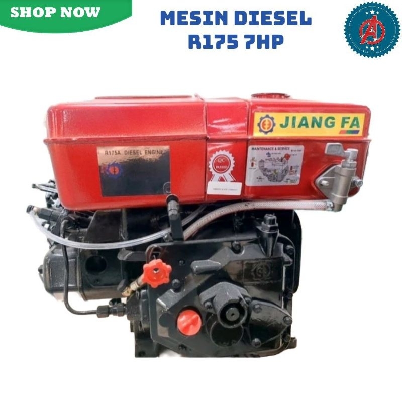 Jual Mesin Penggerak Solar Engine Diesel JIANGFA/ DONGHAI R175 (7 HP ...