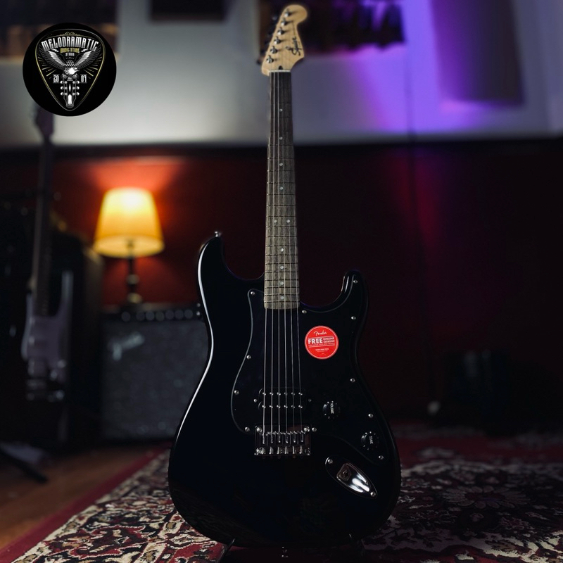 Jual GITAR ELEKTRIK SQUIER SONIC HT H BLACK Shopee Indonesia
