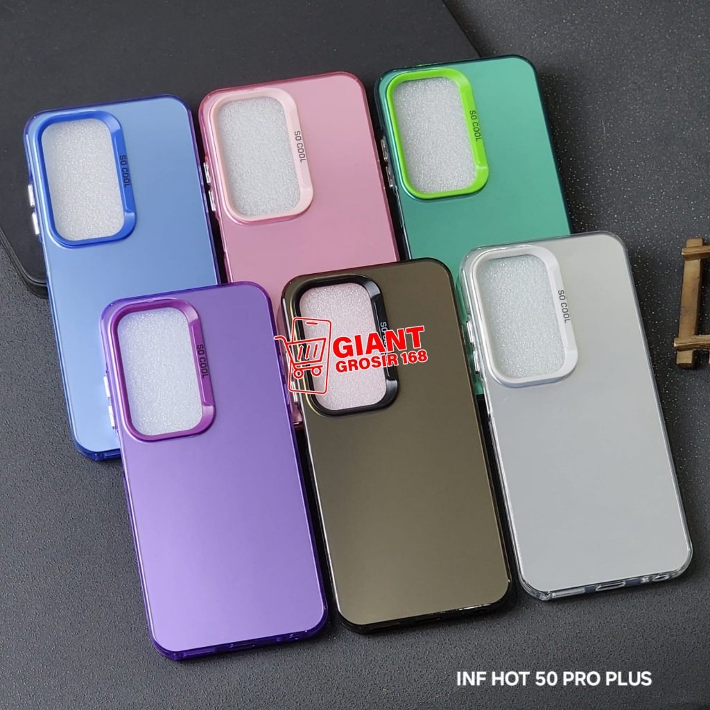 Jual Case IMD Color Plate Hologram Case Infinix Hot 50 Pro Plus ...