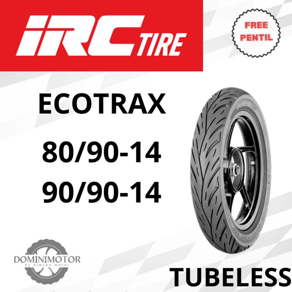Jual IRC ECOTRAX NR-96 Ban Motor Ring 14 70/90 80/90 90/90 Ban Ring 14 ...