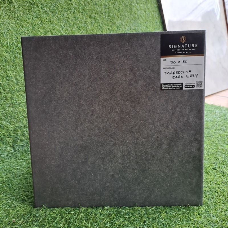 Jual Keramik Lantai Rustic Kasar Mulia Signature 30x30 MARECCHIA DARK ...
