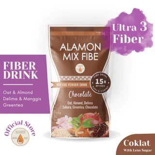 Meal Replacement Lezat / Alamon FIBE 7x / Kombinasi Fiber Superfood / Pelangsing dan Detox