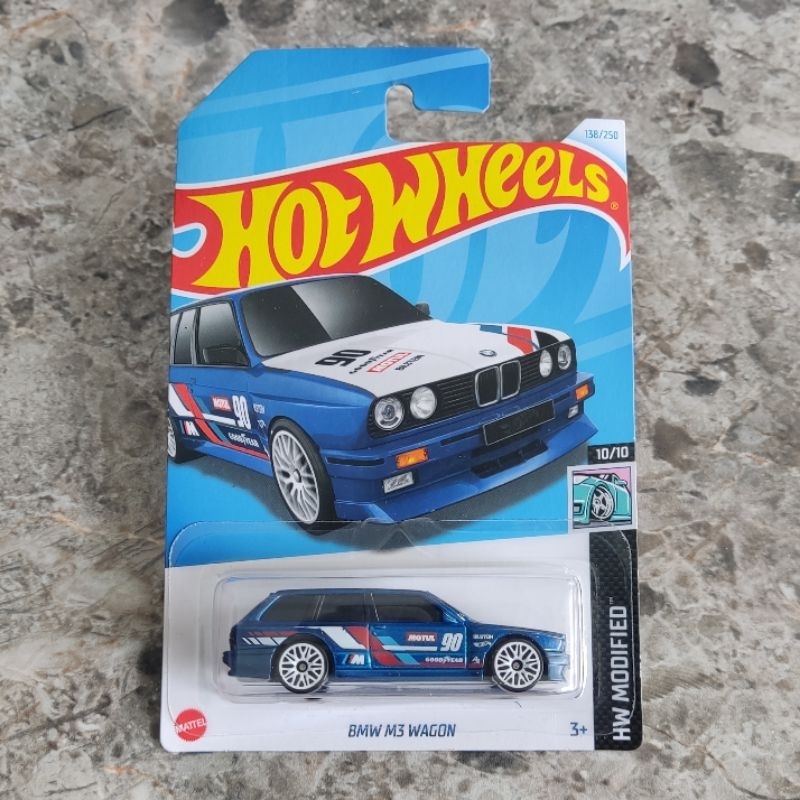 Jual Hot Wheels BMW M3 Wagon Blue - HW MODIFIED | Shopee Indonesia