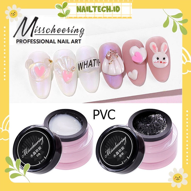 Jual Mischeering Clear White PVC Carving Gel / Non Stick Multifunction ...