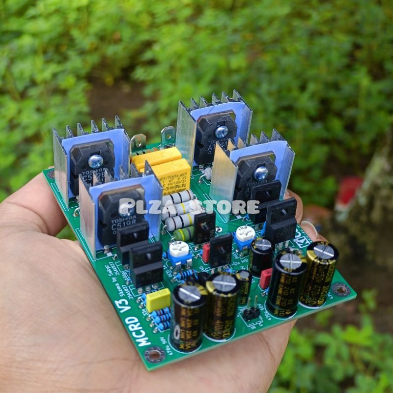 Jual Kit driver power amplifier MCRD V3 New double layer spek balap
