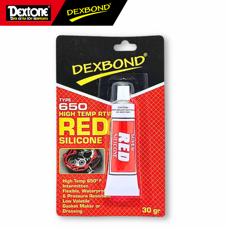 Jual Dexbond Red Silicone RTV/Sealant Tahan Panas | Shopee Indonesia