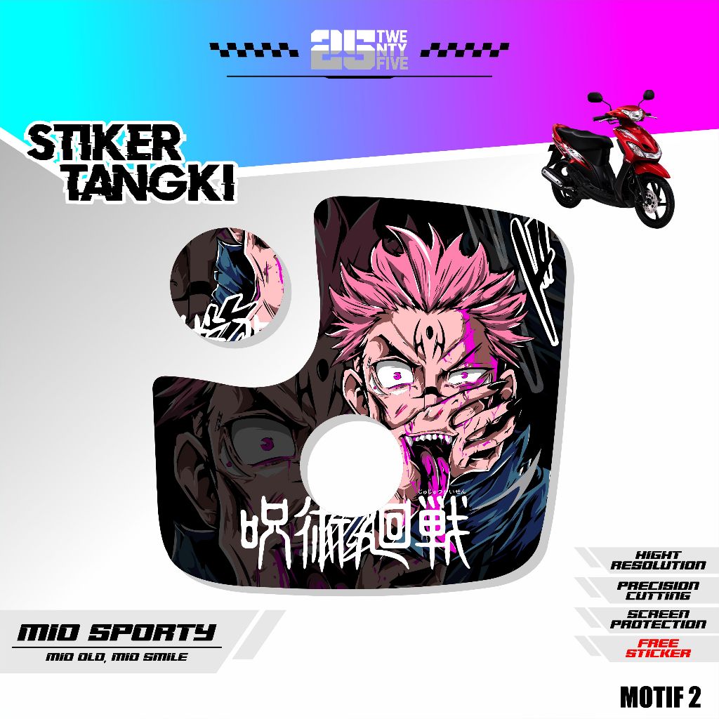 Jual STICKER TANGKI MIO SPORTY,MIO SMILE,MIO OLD,MIO SOUL KARBU, STIKER ...