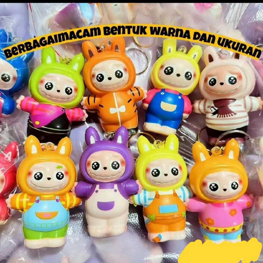Jual Mainan Squishy Labubu Ukuran Besar / Squishy Labubu Pencet Super ...