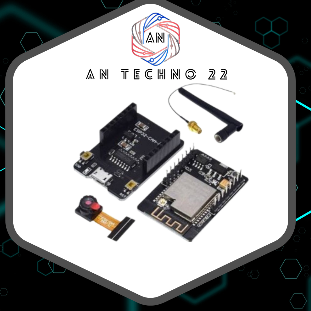 Jual AN TECHNO 22 - ESP32-CAM ESP-32 CAMERA OV2640 WIFI MODULE | Shopee ...
