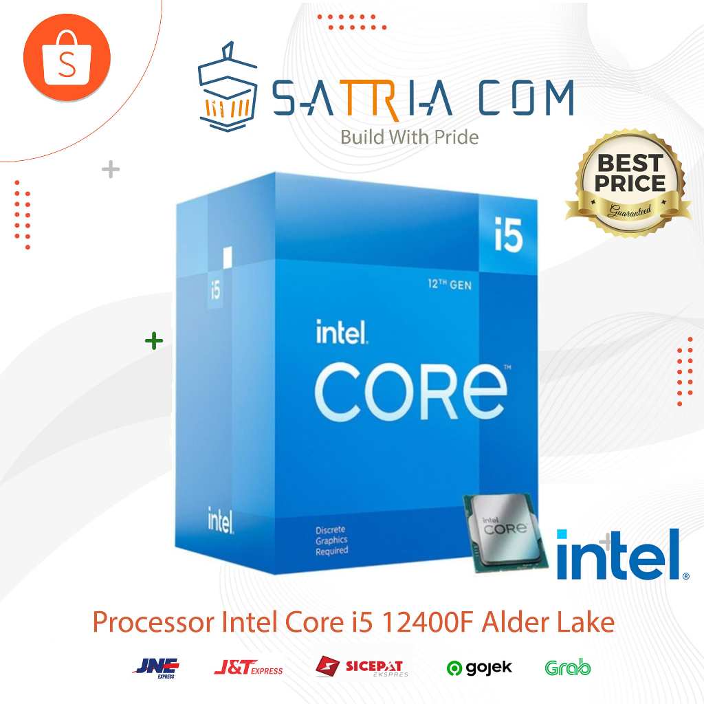 Jual Processor Intel Core i5 12400F Alder Lake LGA1700 | Shopee Indonesia