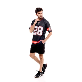 ZONEFIT Jersey Vintage Number 28 / Jersey Olahraga / Jersey Hockey / Rugby / Streetwear