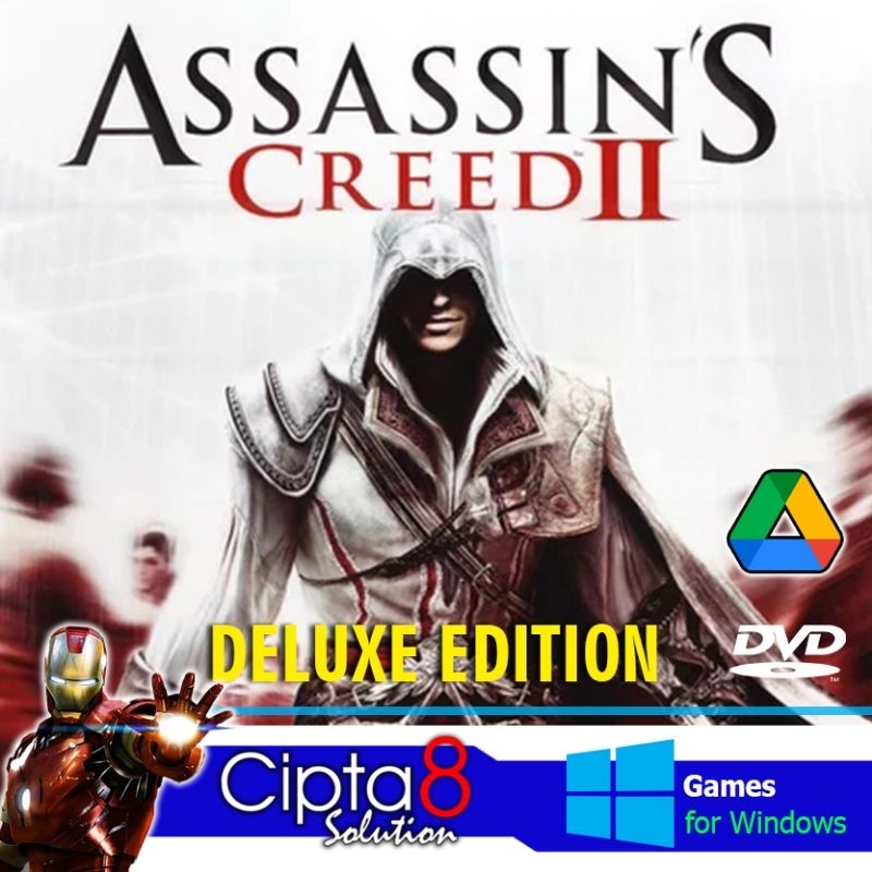 Jual GAME PC ASSASSINS CREED 2 DELUXE EDITION + DLC | Shopee Indonesia