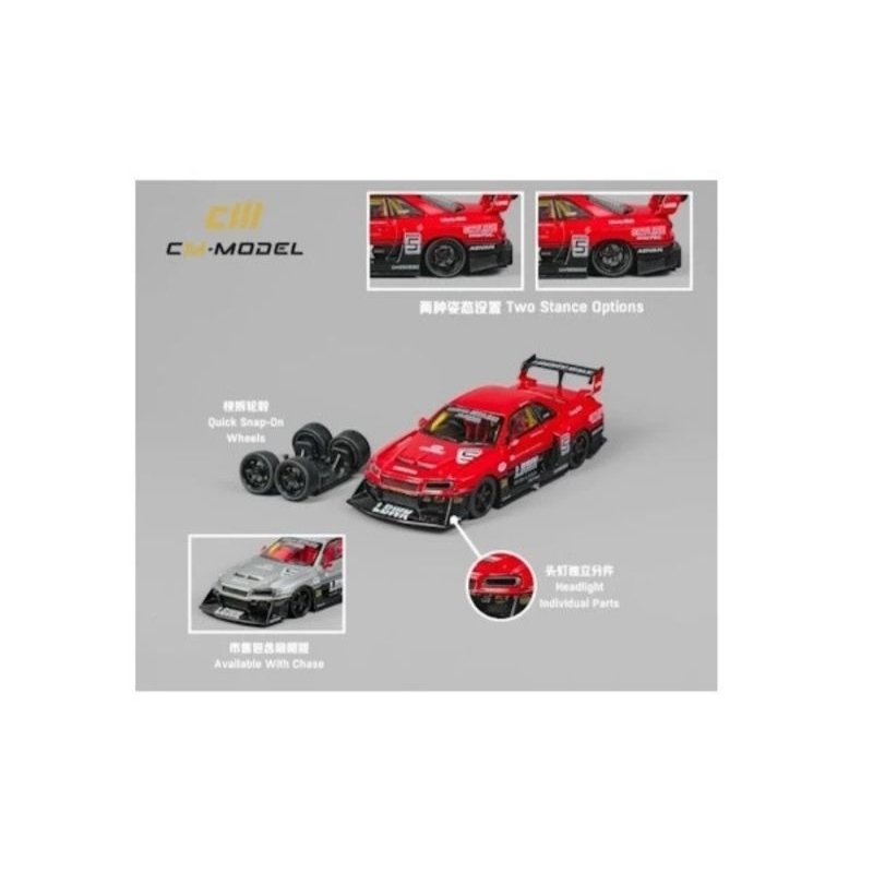 Jual CM Model LBWK R34 Silhouette Nissan Skyline LB ER34 Murah | Shopee ...