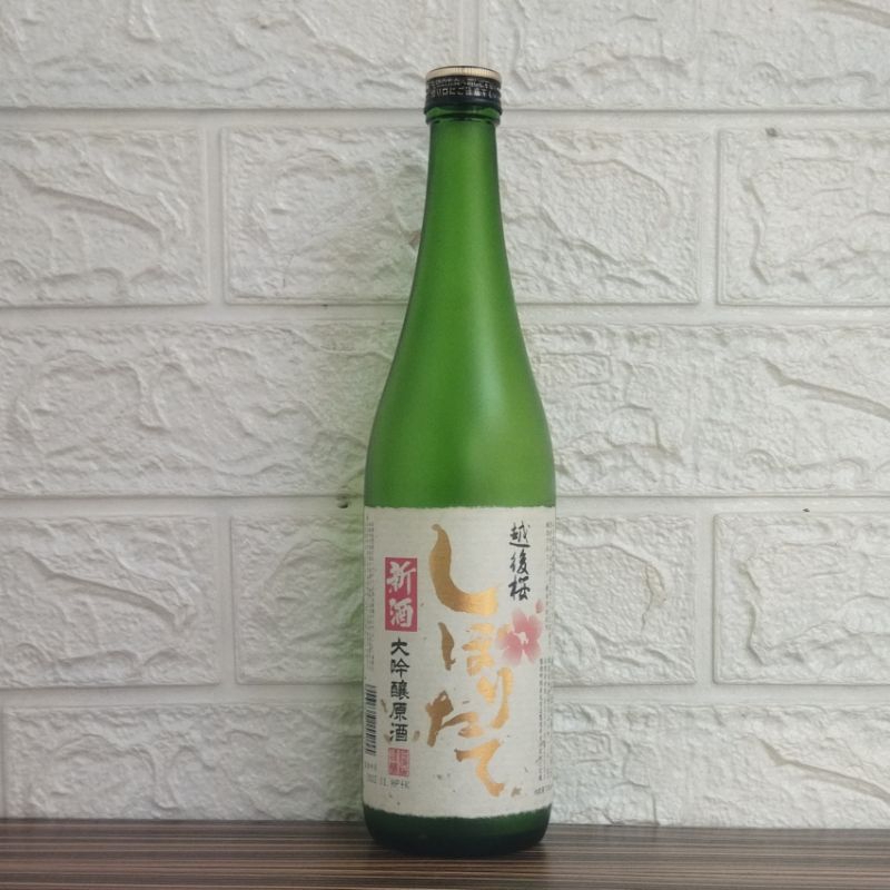 Jual Botol Kosong Sake Echigo Sakura Daiginjo 720ml | Shopee Indonesia