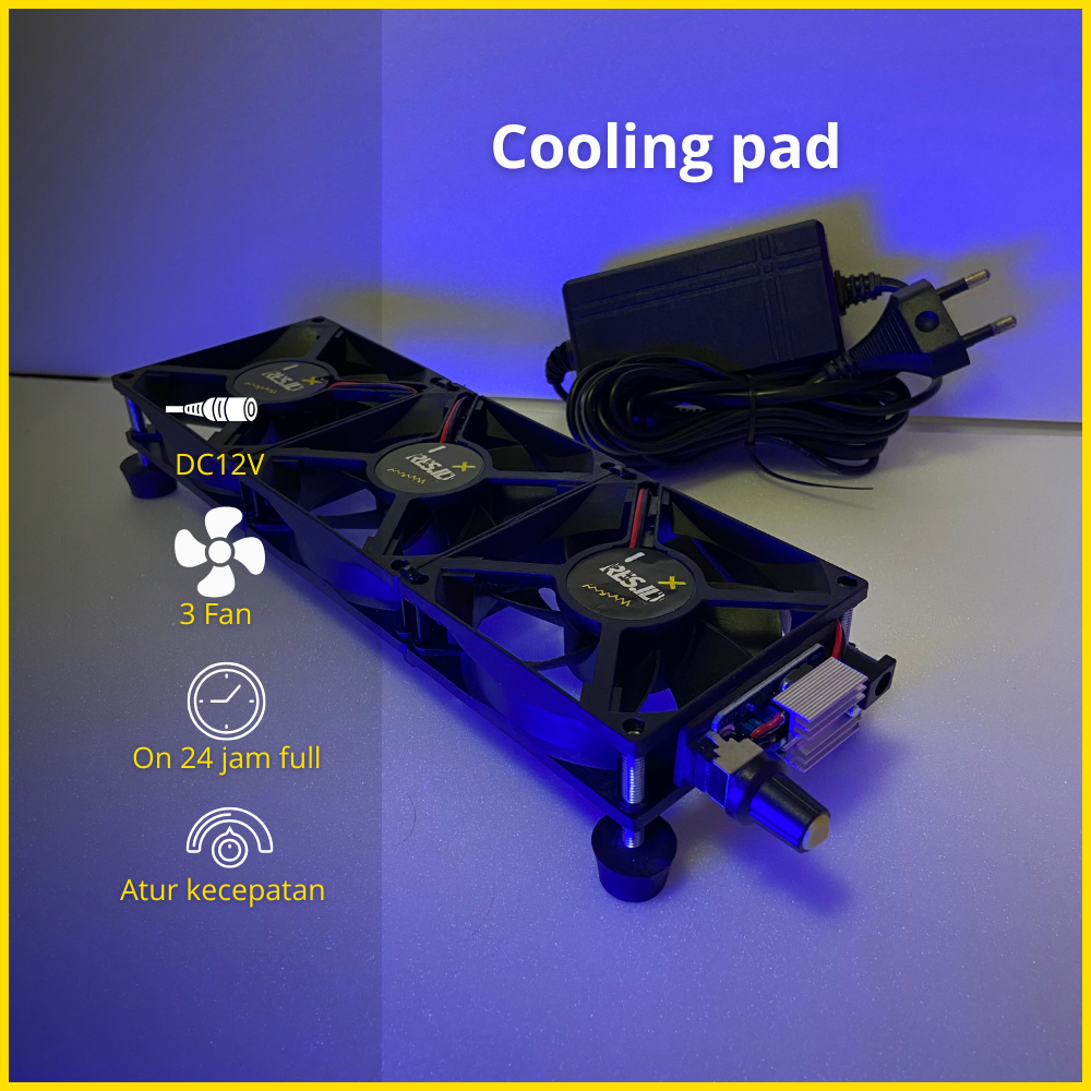 Jual Cooling fan laptop router wifi tvbox kipas pendingin serbaguna on ...