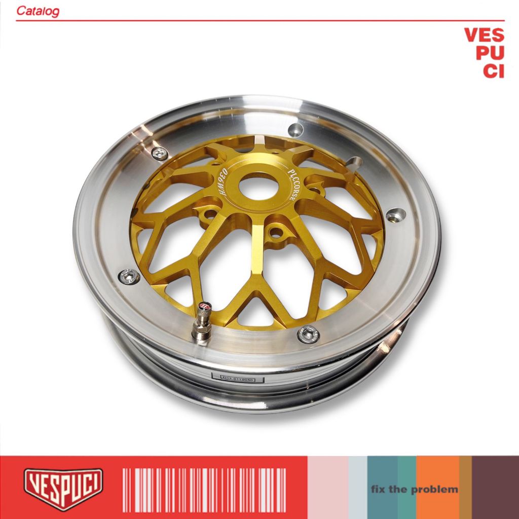Jual Rim SIP Tubeless / Velg SIP 2.10 Ring 10 for Vespa 125 PV ET3 PK S ...