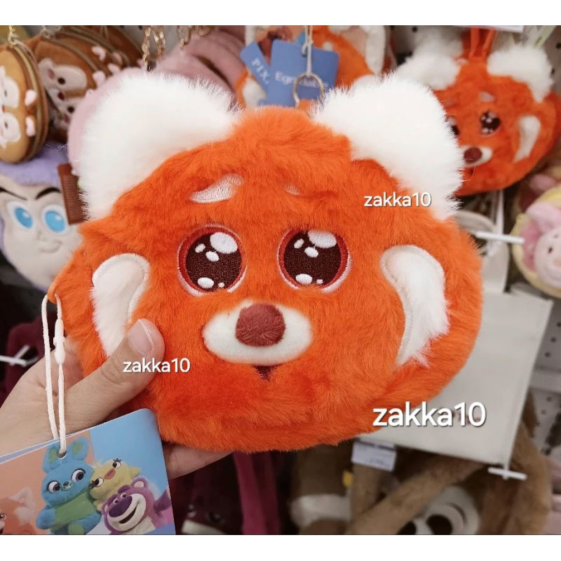 Jual OHSOME Disney Egradable Pixar Red Panda Plush Purse | Shopee Indonesia