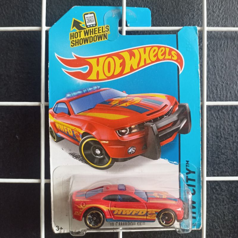 Hot Wheels 2012 City Works '10 Camaro SS - Blue Kmart Exclusive #131 1:64 Die-Cast Car - View #6