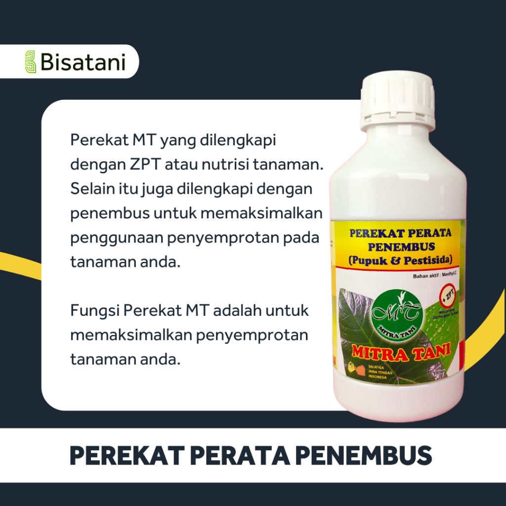 Jual Bisatani - Perekat Tanaman +ZPT Perekat, Perata dan Penembus ...