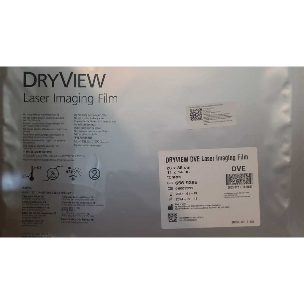 Jual FILM DVE CARESTREAM 11x14 (28x35) FILM CR-DR RONTGEN RADIOLOGI ...