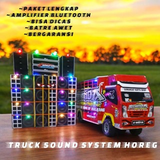 Jual MINIATUR TRUCK SOUND SYSTEM BREWOG AUDIO/MINIATUR SOUND SYSTEM