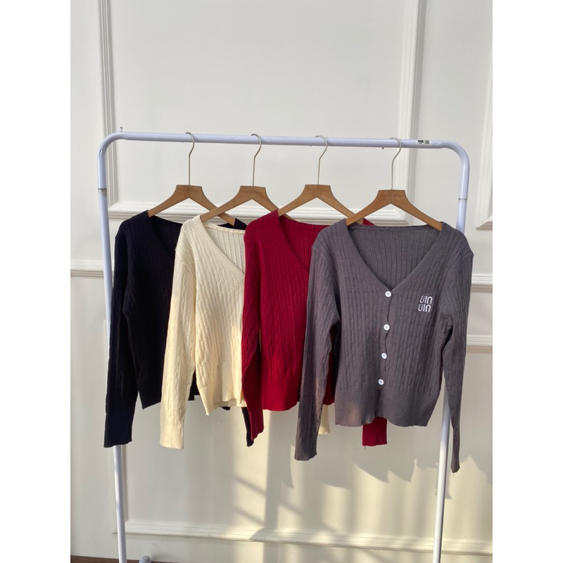 Jual Cardigan Rajut bkk | Shopee Indonesia
