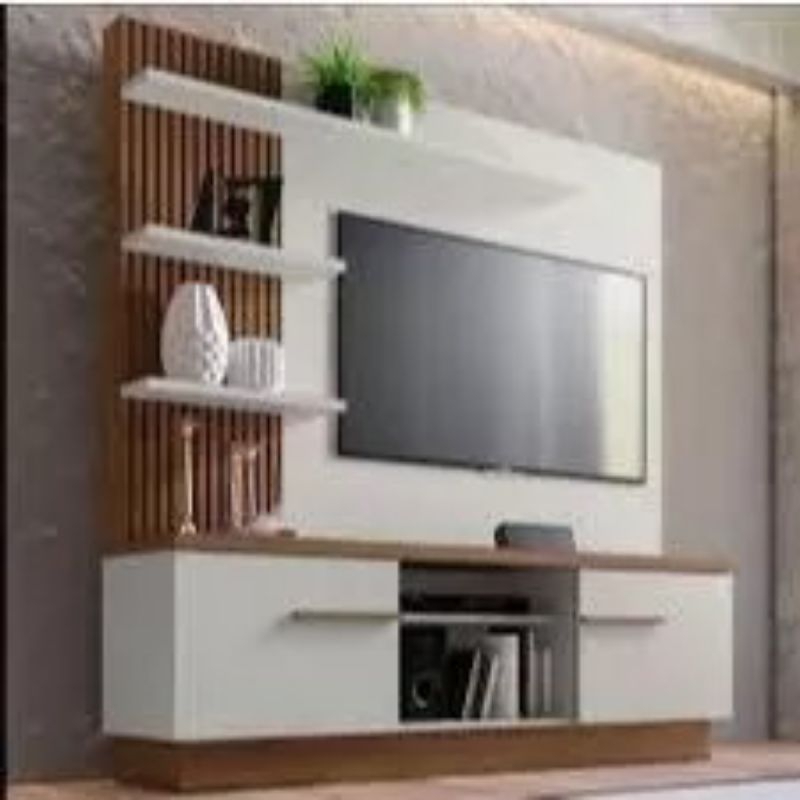 Jual backdrop TV Meja Minimalis modern | Shopee Indonesia