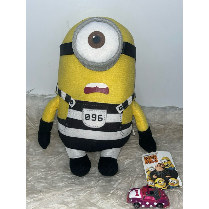 Jual Boneka Carl Minion Prison Original Despicable Me 3 Minions New tag ...