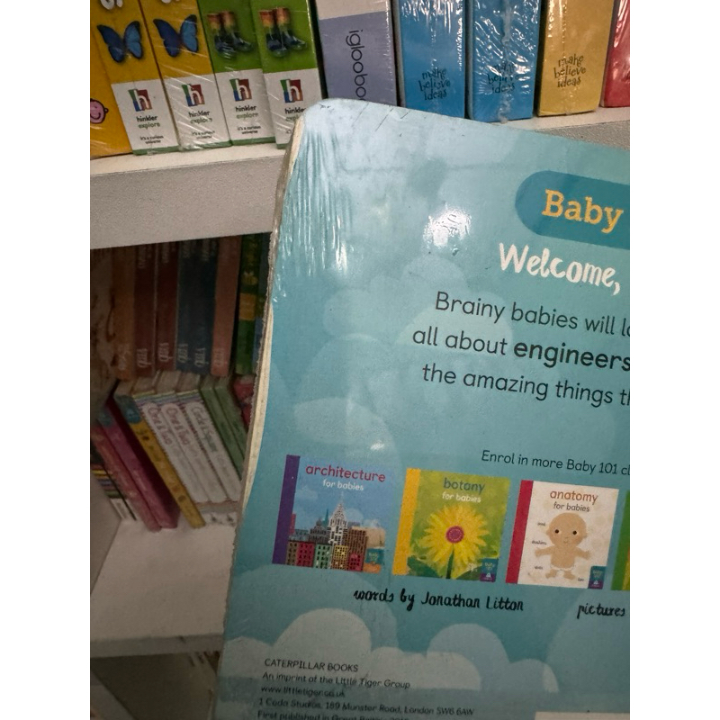 Jual Baby 101 Book Series Anatomy Economics Engineering Zoology