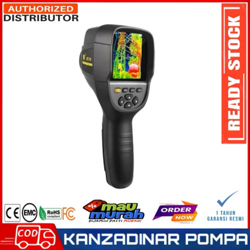 Jual Thermal Camera HT-19 HTI Imager Infrared Thermometer HT19 IR Gun ...