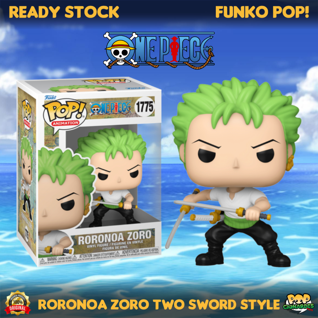 Chính Hãng Funko Pop One Piece : Mô Hình Roronoa Zoro #1775