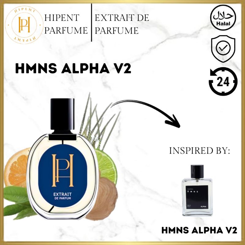 Jual HM*S ALPHA V2,Parfum Pria Tahan Lama 24 Jam Aroma Menggoda Dan ...