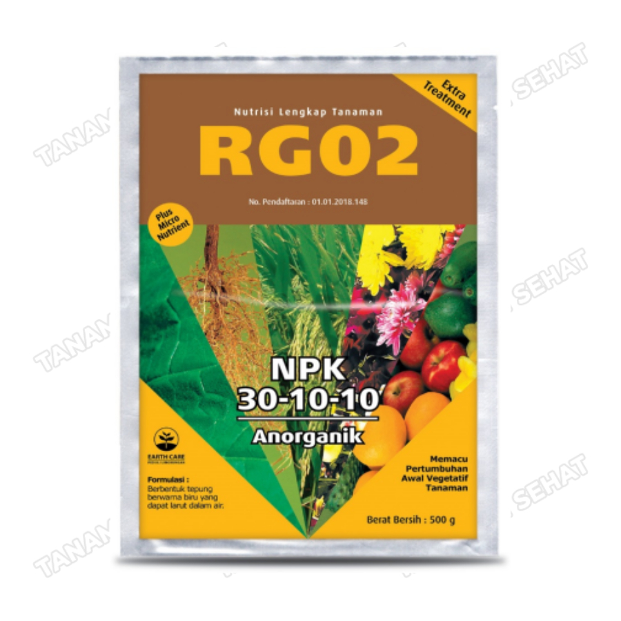 Jual RG02 - NPK 30-10-10 Pupuk Daun Premium + Unsur Mikro | Shopee ...