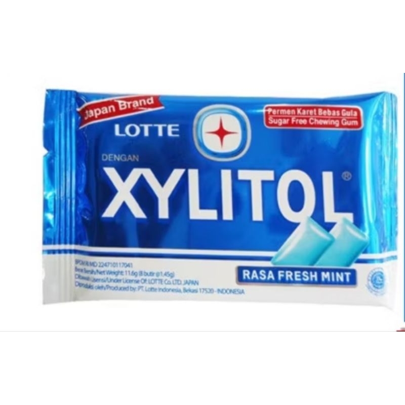 Jual Permen Karet Lotte Xylitol Aneka Rasa ( harga per pcs ) | Shopee ...