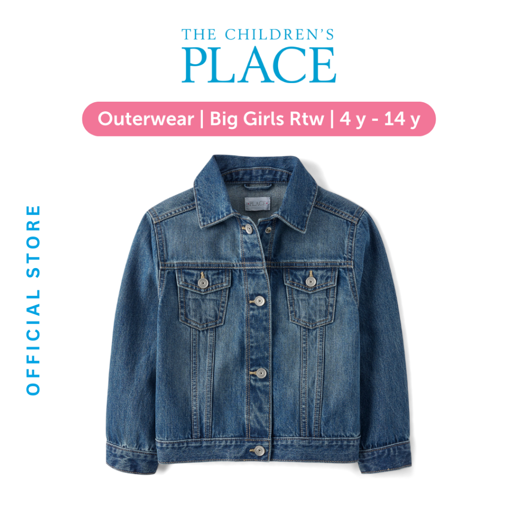 Nevada Bordir La Back Print Jaket Anak Perempuan