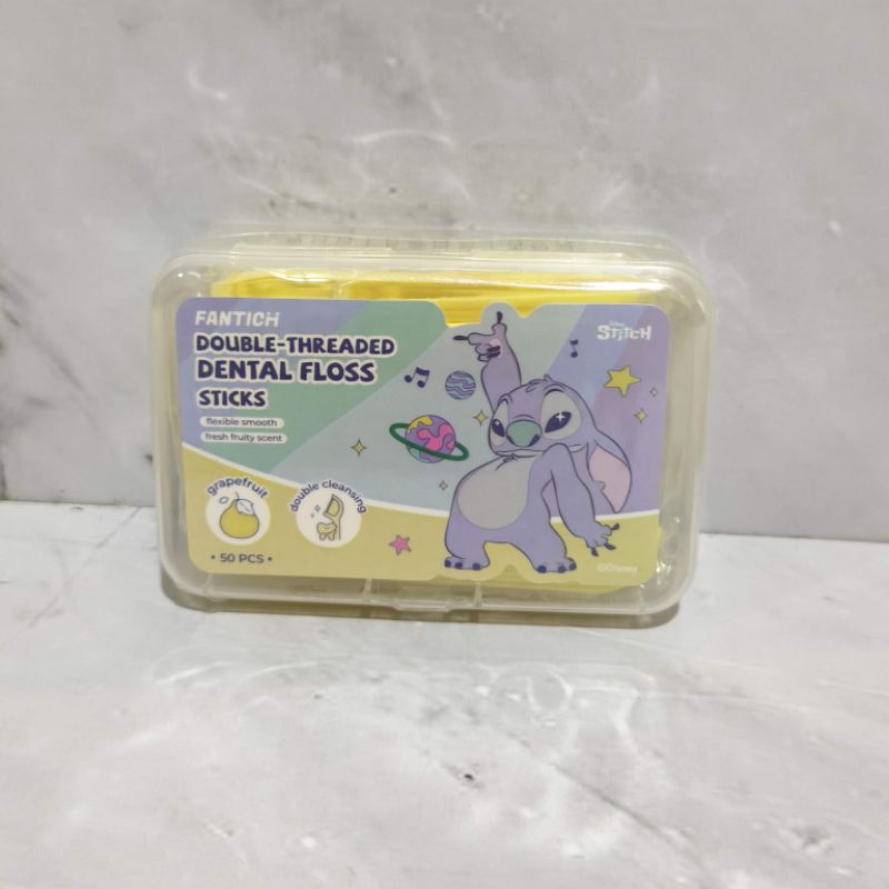 Jual Miniso Tusuk Gigi Floss Disney Stitch Rasa Flavored Sarnio Sanryo ...