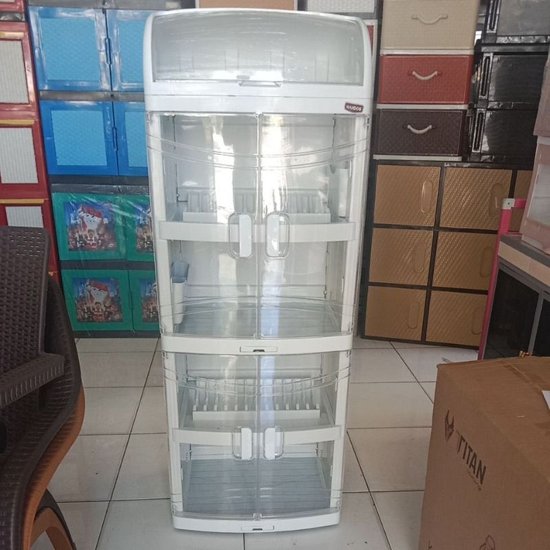 Jual Rak Piring Plastik Premium Milano Dish Rack - 4102 | Shopee Indonesia