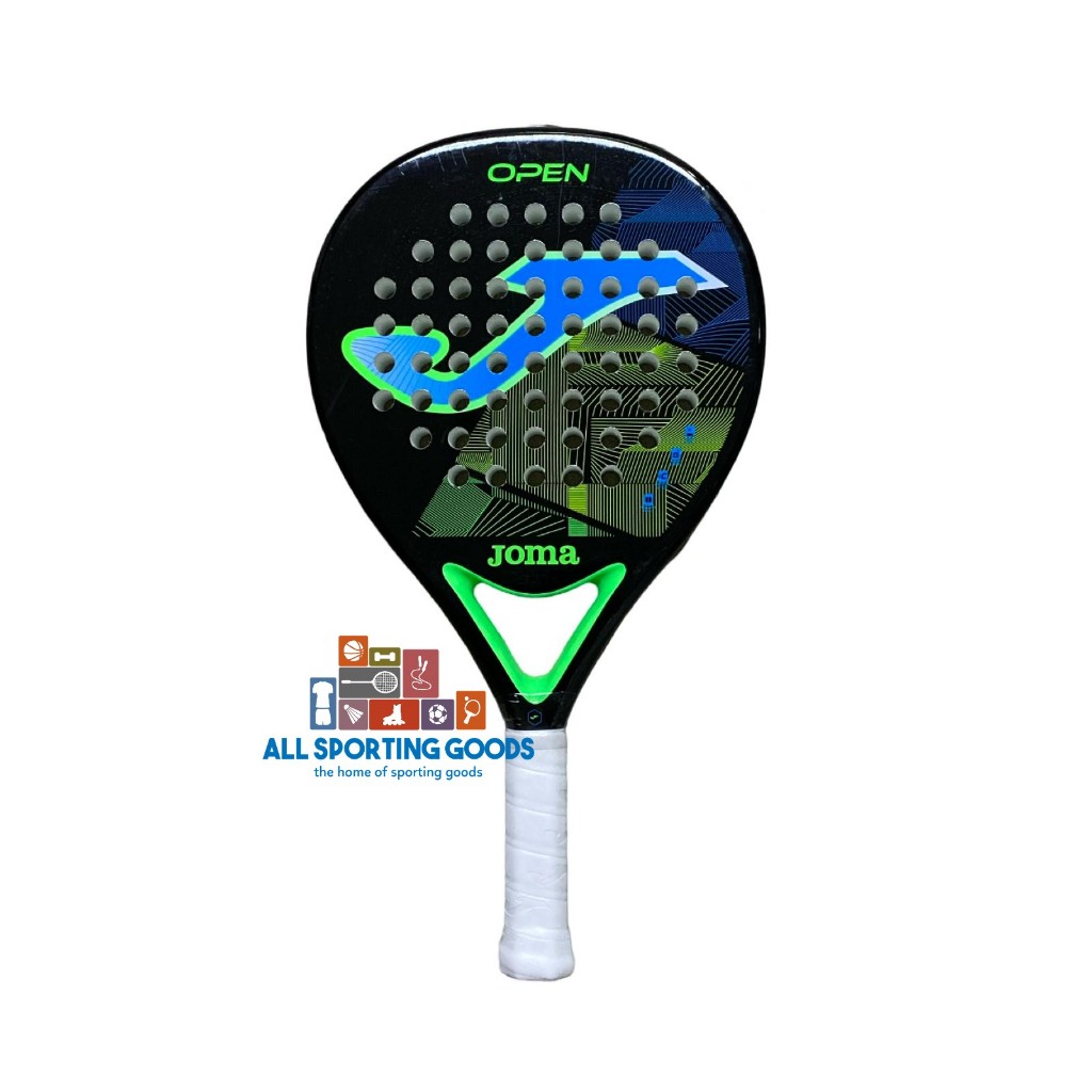Raquette Paddle Game Control Joma - Fibre De Verre EVA Soft Débutant Blanc Turquoise