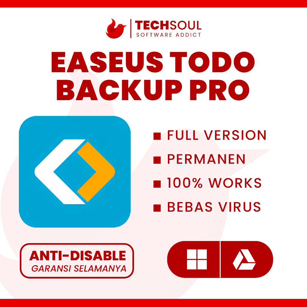 Jual EaseUS TODO Backup Pro Full Version | Windows | Shopee Indonesia