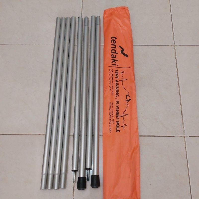 Jual Tent awning*flysheet pool*tiang tenda dan tiang flysheet Tendaki ...