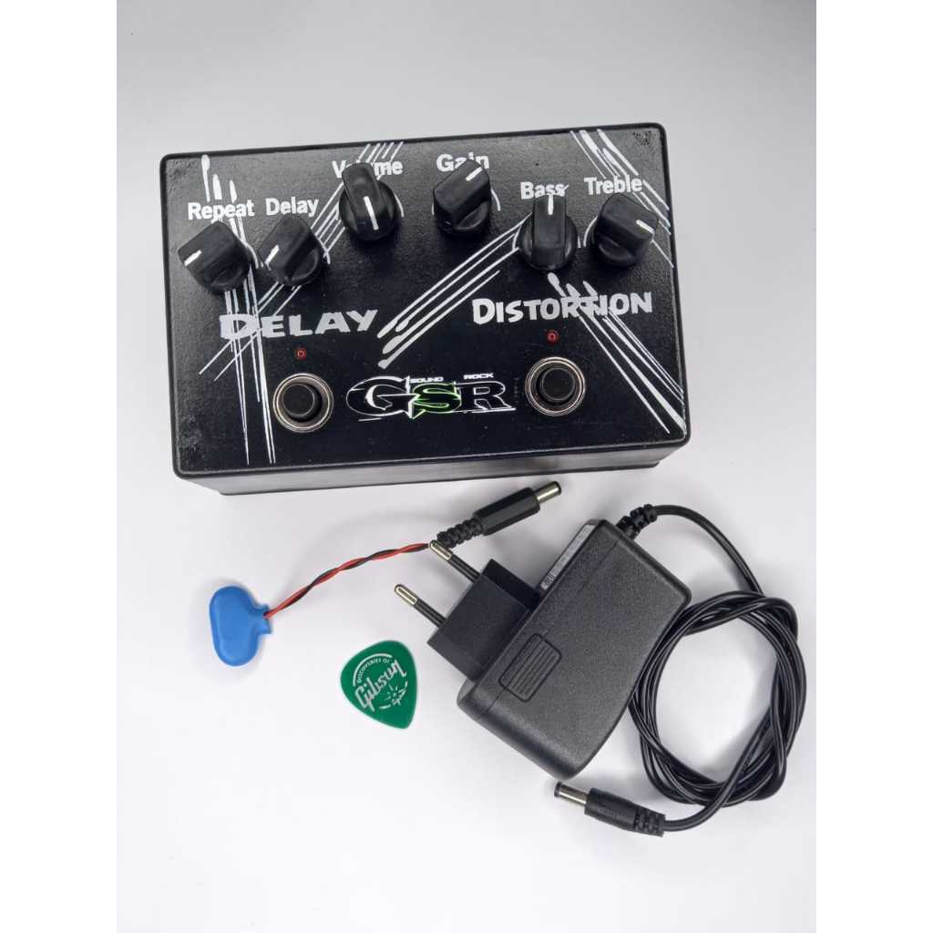 Jual Efek Gitar Distortion Delay GSR | Shopee Indonesia