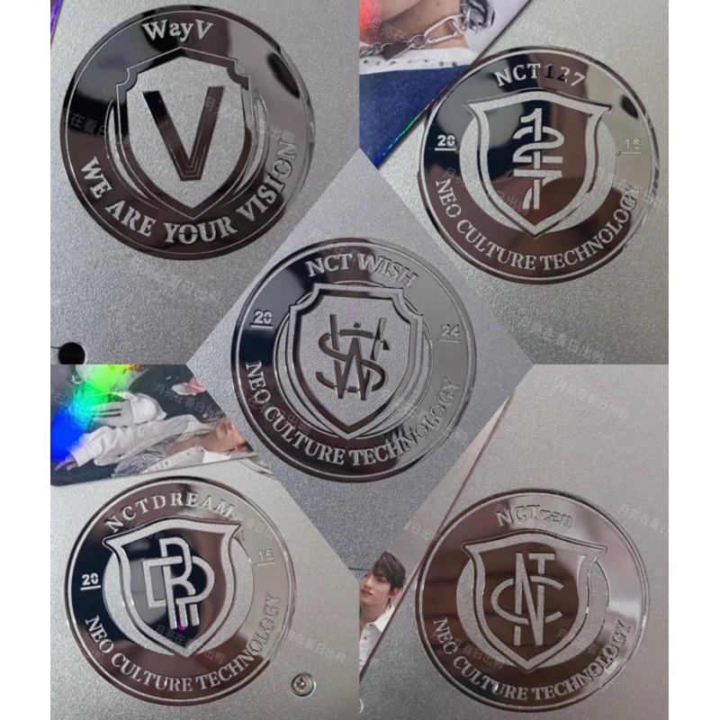 Jual (READY STOCK) Siap Kirim! NCT Sticker Logam NCT127 NCT Dream WayV ...