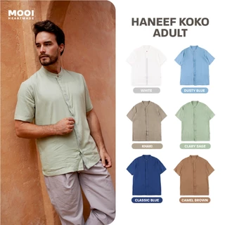 Mooi Atasan Pria Kemeja Pria Raya Collection Haneef Koko