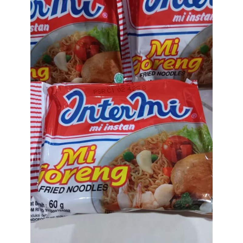 Jual 1 DUS INTERMIE INTER MIE KARTON 40 BUNGKUS-Intermie Goreng 1 Dus ...