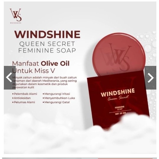 Jual FEMININE SOAP WINDSHINE beli 1 box/20 pcs free parfum daisy ...