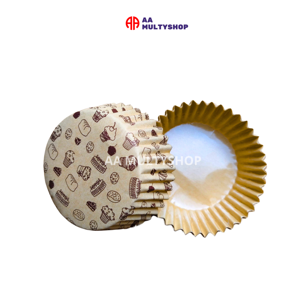 Jual Cup Roti Laminasi Bulat 8 cm Isi 200 pcs | BROWN CAKE | Shopee ...