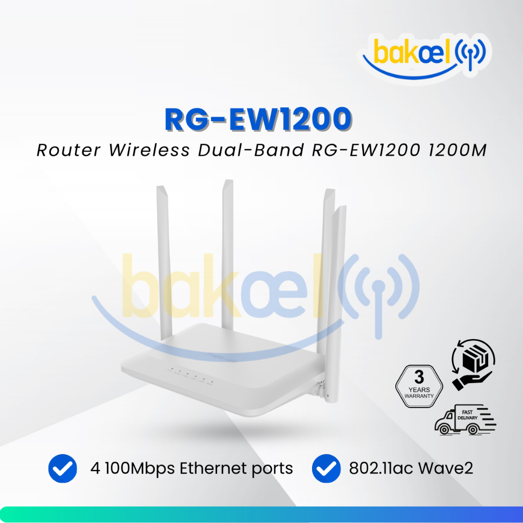 Jual Ruijie RG-EW1200 1200M Dual-band Wireless Router | Shopee Indonesia