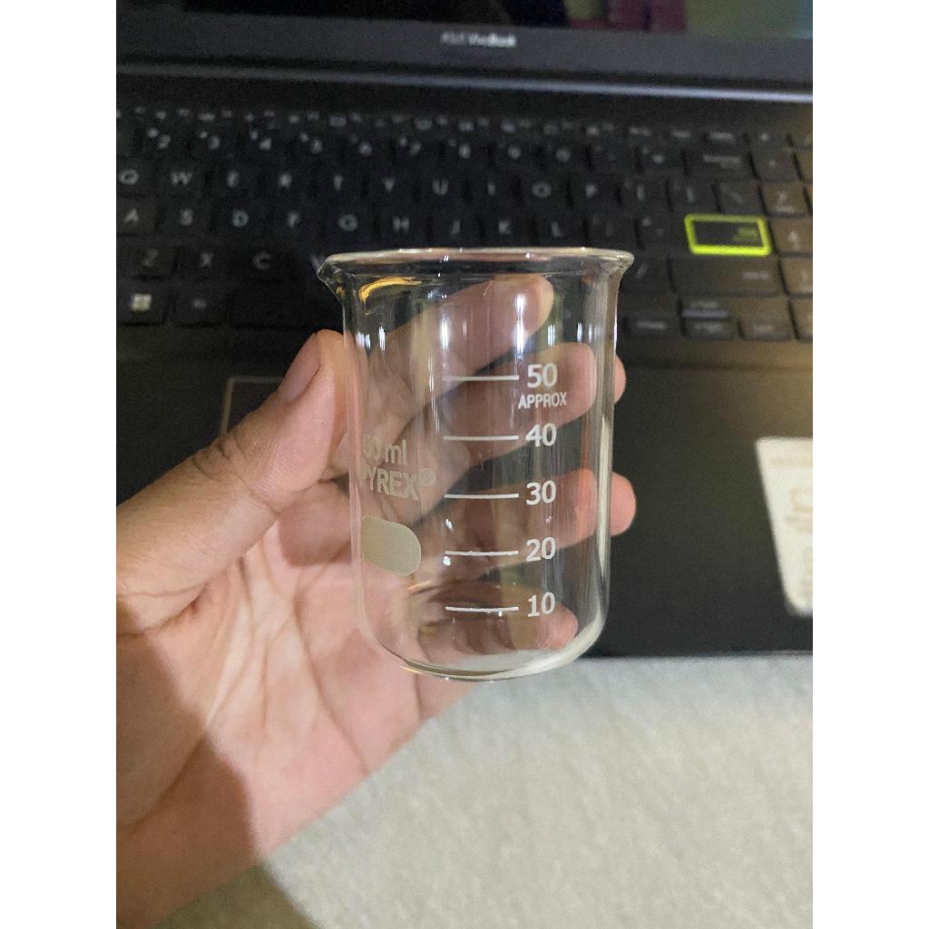 Jual Beaker Glass / Gelas Kimia 50 ml Pyrex | Shopee Indonesia