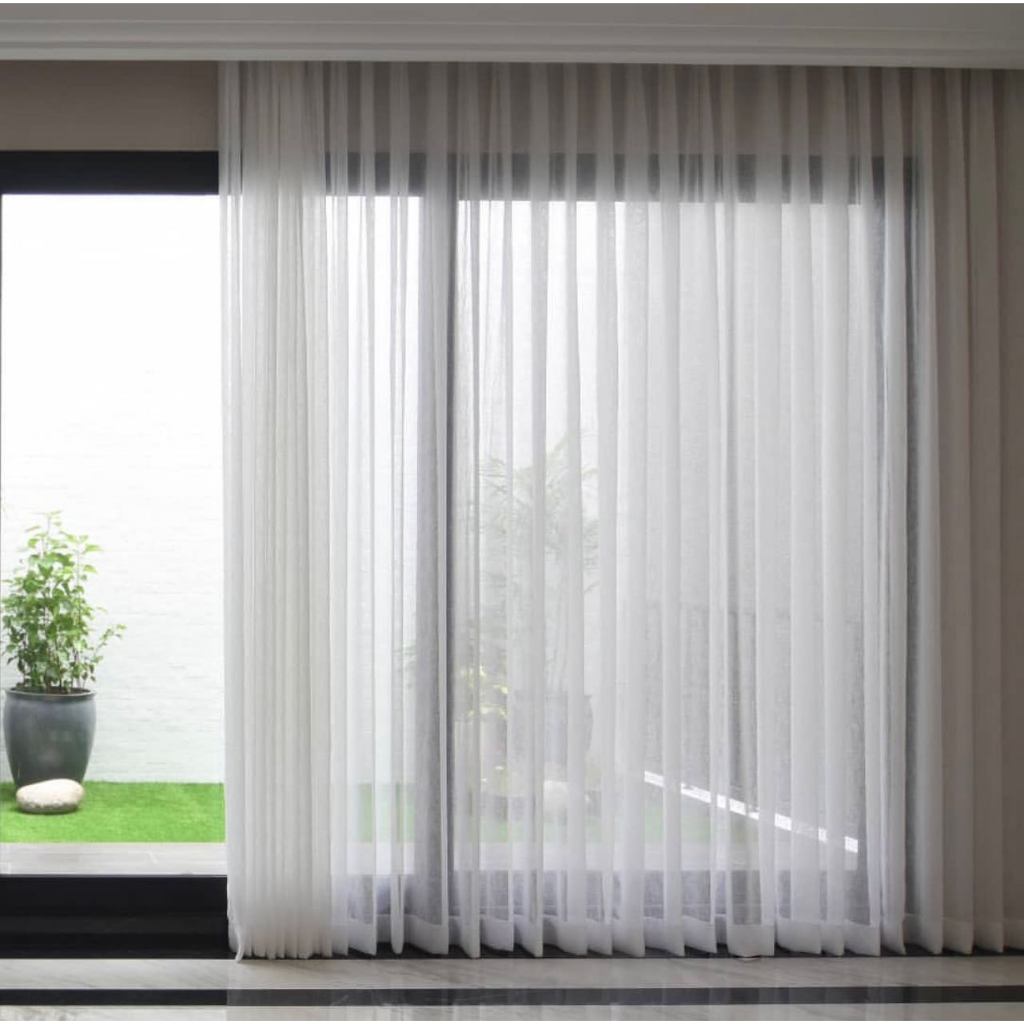 Jual GORDEN VITRASE POLOS DALEMAN GORDEN TIRAI SIANG BAHAN IMPORT ...