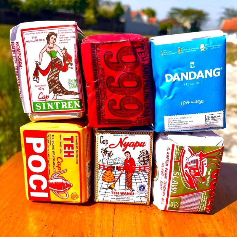 Jual Paket Teh Racikan Solo 6 kombinasi Rasa nyapu gopek sintren poci ...